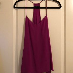 Tibi silk tank // like new condition